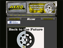 Tablet Screenshot of aeroracewheels.com